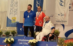 Championnat de France para-tir à l’arc.
